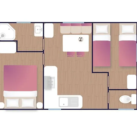 Camping Le Moulin Des Iscles 3*